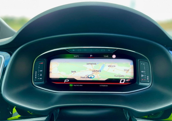 Seat Leon cena 99000 przebieg: 149000, rok produkcji 2019 z Lidzbark małe 137